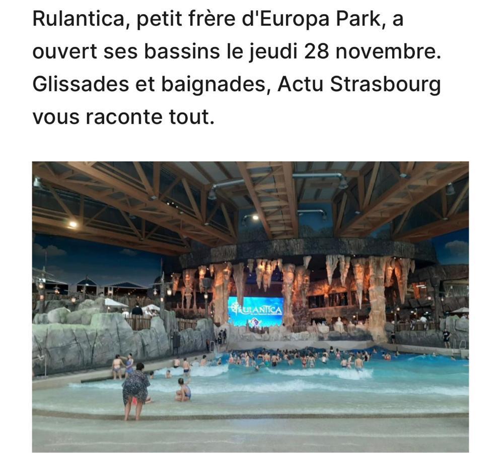 Apartament Location Mh Situee A 15 Mn D Europa Park Et Rulantika Boofzheim Zewnętrze zdjęcie
